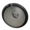 Trintec 14" 12 & 24 Hour Military Time Swl Zulu Time 24hr Wall Clock - Black Dial ZT14-01 view 3
