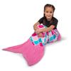 Fin Fun Mermaid Tail Blanket Kids, Girls and Boys - Cuddle Tails - Perfect Birthday Adult & Teen Size, Pink Dream view 3
