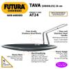 Hawkins-Futura Hard Anodized Concave Griddle Tava, 9.5-Inch Diameter view 2