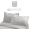 Courtyard by Marriott Coverlet King Size | Lightweight & Breathable Cotton Blend | Bedspread with Unique Wash-Activated Ripple Texture | Hotel Bedspread | White Quilt for All Season Comfort view 2