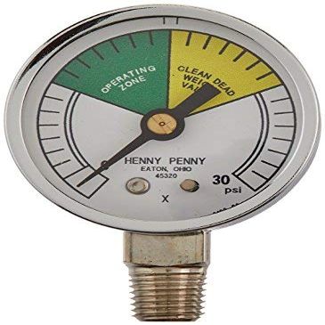 Henny Penny 16910 Pressure Fryer Gauge