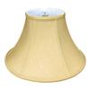 Royal Designs Shallow Bell Basic Lamp Shade, Antique Gold, 8.5 x 16 x 10.25 view 1