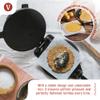 Victoria 8 Inches Cast Iron Tortilla Press, Roti Maker and Tortilladora, Pataconera Seasoned with Flaxseed Oil, Made in Colombia view 3