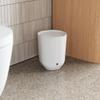 Umbra Step Swing-Top Lid, Small Garbage/Trash Can (1.7 Gallons), Melamine Durable Bathroom Accessories, White view 3