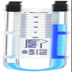 RadonAway 50017 Easy Read Manometer, Blue