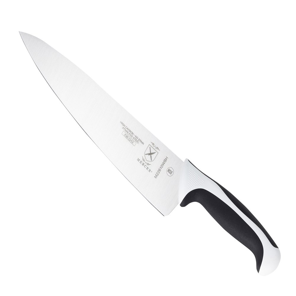 Mercer Culinary Millennia Color Handle Cutlery 10" Chef's Knife White