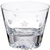 (Tajimaglass) Tajimaglas TG16-015-RS Tajima Glass Glass Mt. Fuji Rock Glass Sakura Fuji TG16-015-RS (Cherry Blossom Furoshiki Wrap) view 1