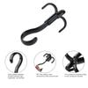 TinkSky Belt Hanger Scarf Tie Rack Holder Hook for Closet Organizer 360 Degree Rotating 3 Pack view 2