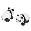 Pacific Giftware 3" L Cutie China Panda Kissing Magnetic Salt & Pepper Shakers -Attractives Collection view 2