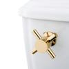 Kingston Brass KTDX2 Concord Front Mount Toilet Tank Lever, Left/Right Installation in Polished Brass view 1