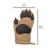 Genuine Fred Bear Hands Oven Mitts  Heat-Resistant Silicone and Cotton Gloves, Fun Gift for Bakers, Animal Lovers, White Elephant or Housewarming view 4