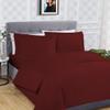 BedDecor Queen 600TC Wonderful 100% Egyptian Cotton 1PCs Duvet Cover,Burgundy view 3