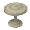 Urbanest Rope Designer Decor Drapery Medallion Holdback, 1 Piece, Ivory view 1