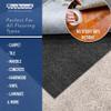 Teebaud 5' x 8' Non-Slip Rug Pad, Reversible Gripper, Non Skid Pads for Hardwood, Vinyl, Tile, Laminate Floors, Keep Area Rugs Secure, Natural Materials Safe for Indoor Flooring,  Thick view 2
