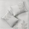 Madison Park Caelie Quilt Modern Classic Design All Season, Breathable Coverlet Lightweight Bedding Set, Matching Shams, Decorative Pillow, King/Cal King(104"x94"), Leaf Blue 6 Piece view 3