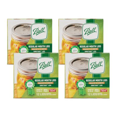 Ball Regular Mouth Jar Lids 4 pack