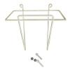 Spill-Stop 1402-0, Large Ice Scoop Holder, Wire-Formed Open Cage, Rust-Resistant Epoxy-Coated Steel, Fits 32-82 oz Scoops, Includes Plastic Bolts & Nuts, 6-1/2" x 3-11/16" x 6-7/8" view 1