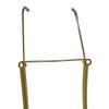 Xinlinke Lot5 6-Inch Small Invisible Plate Wire Hanger Wall Holders with Protective Rubber Cover for 5" to 7" Decorative Tray view 3