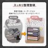 ASTRO Activated Carbon Clothing Organizer Bags, Breathable Material, 3pc, Grey 171-01 view 4