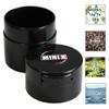 Minivac - 10g to 30 grams Airtight Multi-Use Vacuum Seal Portable Storage Container for Dry Goods, Food, and Herbs - Black view 2