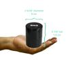 Minivac - 10g to 30 grams Airtight Multi-Use Vacuum Seal Portable Storage Container for Dry Goods, Food, and Herbs - Black view 3
