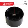 Minivac - 10g to 30 grams Airtight Multi-Use Vacuum Seal Portable Storage Container for Dry Goods, Food, and Herbs - Black view 4