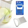 1 New Onion Holder Slicing Guide Stainless Steel Prongs Holds Slice Aid Cutting view 3