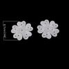 yueton Pack of 50 Portable Flower Shape Balloon Clips Holder for Wedding Event Decorations Birthday Party Supplies view 2