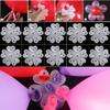yueton Pack of 50 Portable Flower Shape Balloon Clips Holder for Wedding Event Decorations Birthday Party Supplies view 4