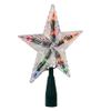 Kurt Adler Multi-Colored Crystal Star Treetop view 1