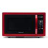 Farberware 1.1 Cu. Ft. Countertop Microwave Oven  1000 Watts Power, Auto Cook Settings, Defrost, Easy Clean and Child Safety Lock - Metallic Red view 1