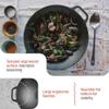 Victoria Cast Iron Wok with Loop Handles, Made in Colombia, 14 Inches view 4
