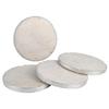 Thirstystone Old Hollywood Round White Marble Coasters, All Natural Marble, Non-Slip Cork Backing, Drink Absorbent & Protects Table, Set of 4 view 4