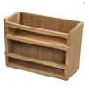 Whitecap 62440 Teak Two-Tier Spice Rack view 3