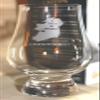 GLENCAIRN CONNEMARA BRANDED WHISKY GLASS IN GIFT CARTON view 1