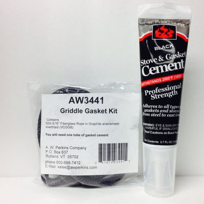 AW 3441 Griddle Gasket, Vermont Castings Mesh Kit Complete w/glue VC000-3441