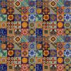 100 Hand Painted Talavera Mexican Tiles 2"x2" Spanish Mediterranean Decor view 1