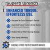 Superb Wrench SPBW-5 Heavy Duty Metal Water Filter Housing Wrench (5.93 inch Inside Diameter) view 3