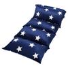 Butterfly Craze Floor Pillow Case, Mattress Bed Lounger Cover, Star Navy, Queen Size - Cozy Seating Solution for Kids & Adults, Recliner Cushion, Perfect for Reading, TV Time (Pillow Not Included) view 1