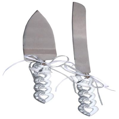 Wedding Bells Cake and Knife Set