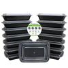 Freshware Meal Prep Containers ,1 Compartment with Lids, Food Containers, Lunch Box | BPA Free | Stackable | Bento Box, Microwave/Dishwasher/Freezer Safe, Portion Control ,28 oz (Pack of 15) view 1
