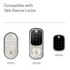 Yale Security AYRDB-DRIVE Drive-In Deadbolt Latch, 2-3/8" to 2-3/4", Nickel view 2