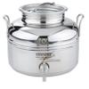 Sansone NSF Stainless Steel Water Dispenser Container with Spigot, 1.32 gallon jug (5 Liter) view 1