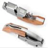 Wood Handle Professional Corkscrew Double Hinge Waiters/Server Wine Key #CH003-Pro view 2