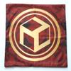 Geometry Symbol Meditation Double Sided Cushion Pillow Cover 17"x17" (Reiki Antahkarana YIN) view 2