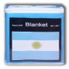 Argentinian Flag Fleece Blanket 5 ft x 4.2 ft. Super Soft Throw Cover Flag of Argentina view 1