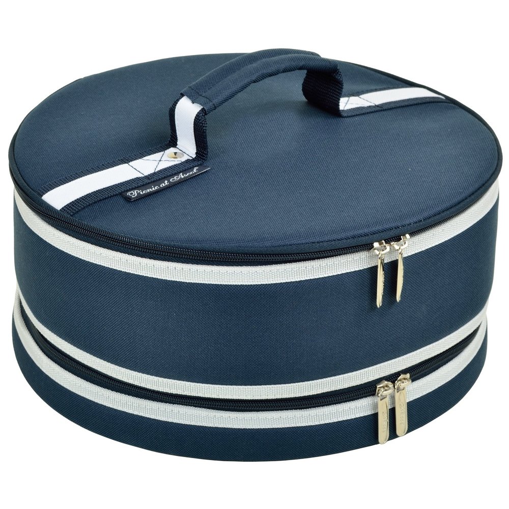 Picnic at Ascot Original Pie and Cake Carrier 12" Diameter- Designed & Quality Approved in the USA