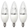 TCP LED Torpedo 40W Equivalent (5W), Soft White (2700K), Dimmable, ENERGY STAR Certified, Candelabra Base Light Bulb (3 Pack) view 1