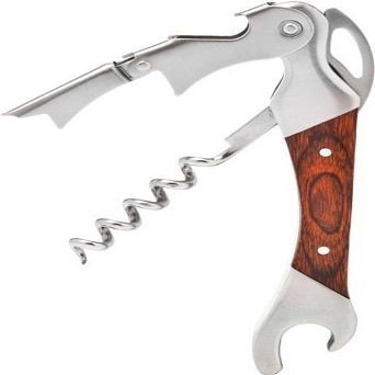 Barkeeper's Two - Lever Corkscrew Passion Wood Handle