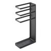 Yamazaki Home Freestanding Umbrella Holder/Umbrella Stand for Umbrellas/Canes/Walking Sticks Steel One Size Black view 2